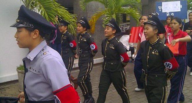 Tajlandia przeraża. Swastyka w katolickiej szkole