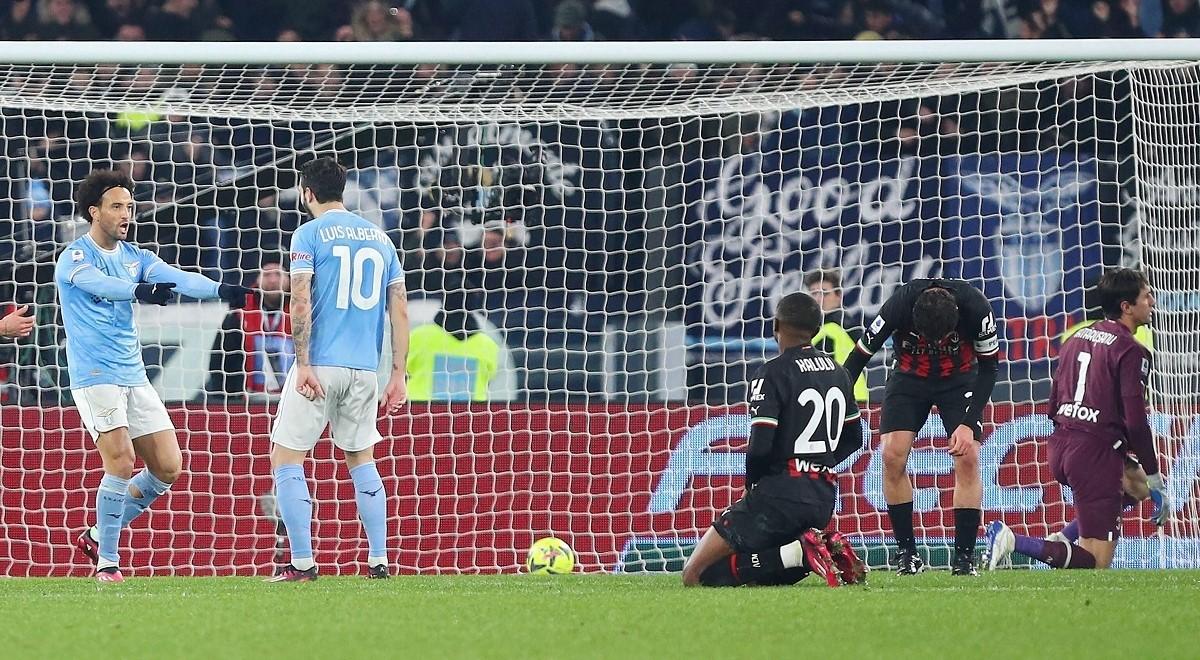 Serie A: AC Milan rozbity przez Lazio. Napoli z gigantyczną przewagą na półmetku sezonu
