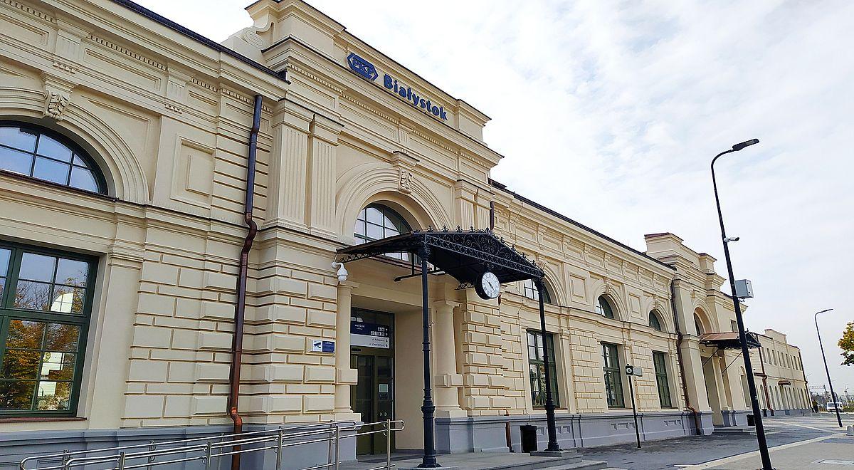 Unikatowy przykład połączenia historii z nowoczesnością. W Białymstoku otwarto odnowiony dworzec  