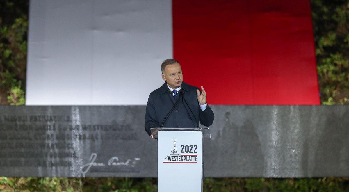 Prezydent Andrzej Duda: dla każdego Polaka Westerplatte jest symbolem niezłomności i wielkiego ducha