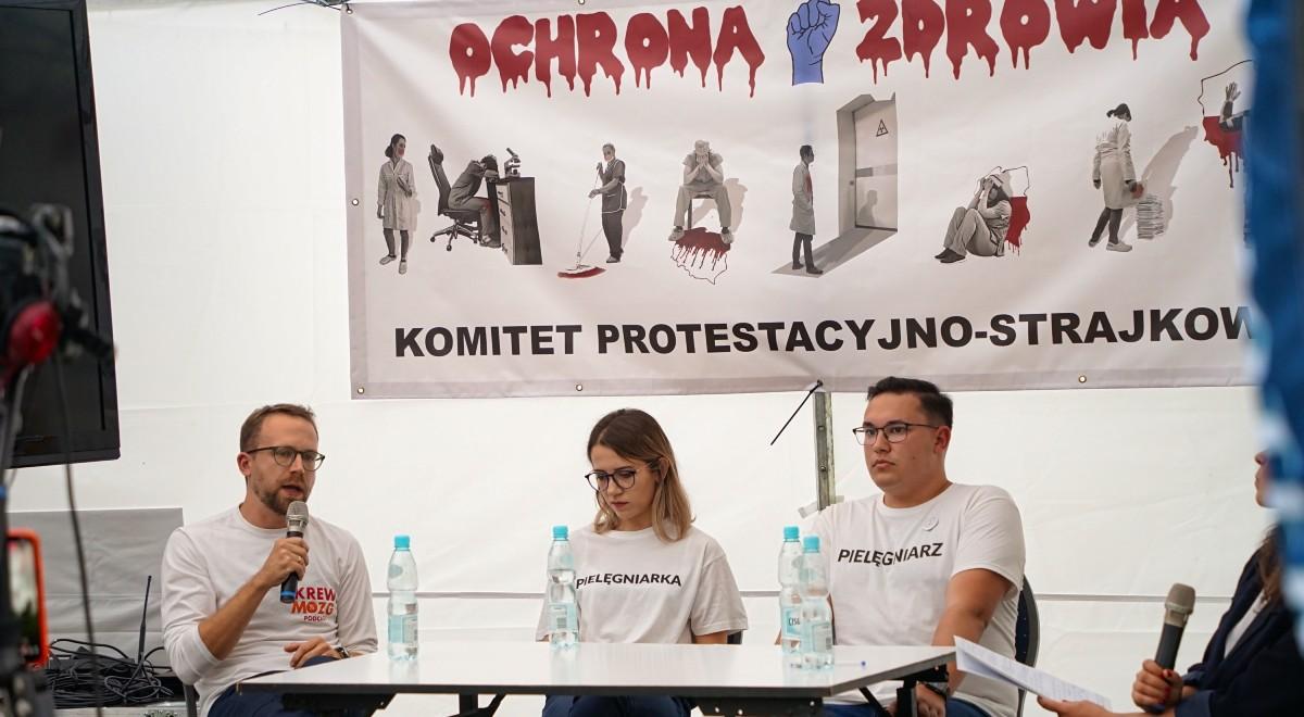 Łukasz Kobeszko o nieobecnych w KPRP strajkujących medykach: przyjęli złą strategię 