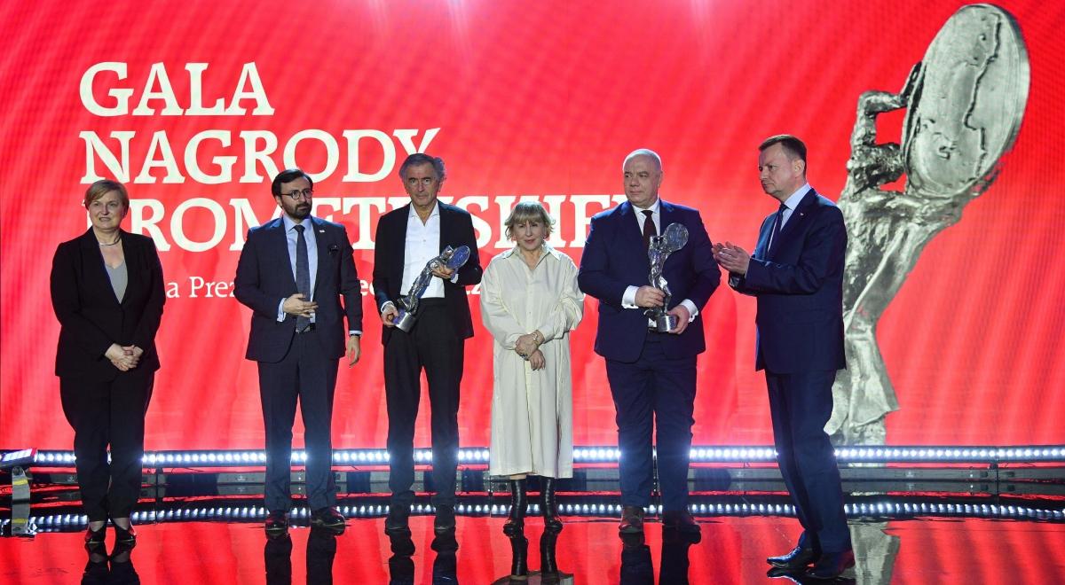 Rozdano Nagrody Prometejskie. Laureatami Micheil Saakaszwili, Jacek Sasin i Ben Wallace