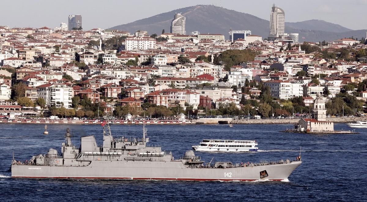 Rosyjskie okręty na Morzu Śródziemnym. Włochy alarmują: nigdy nie było ich tak wiele