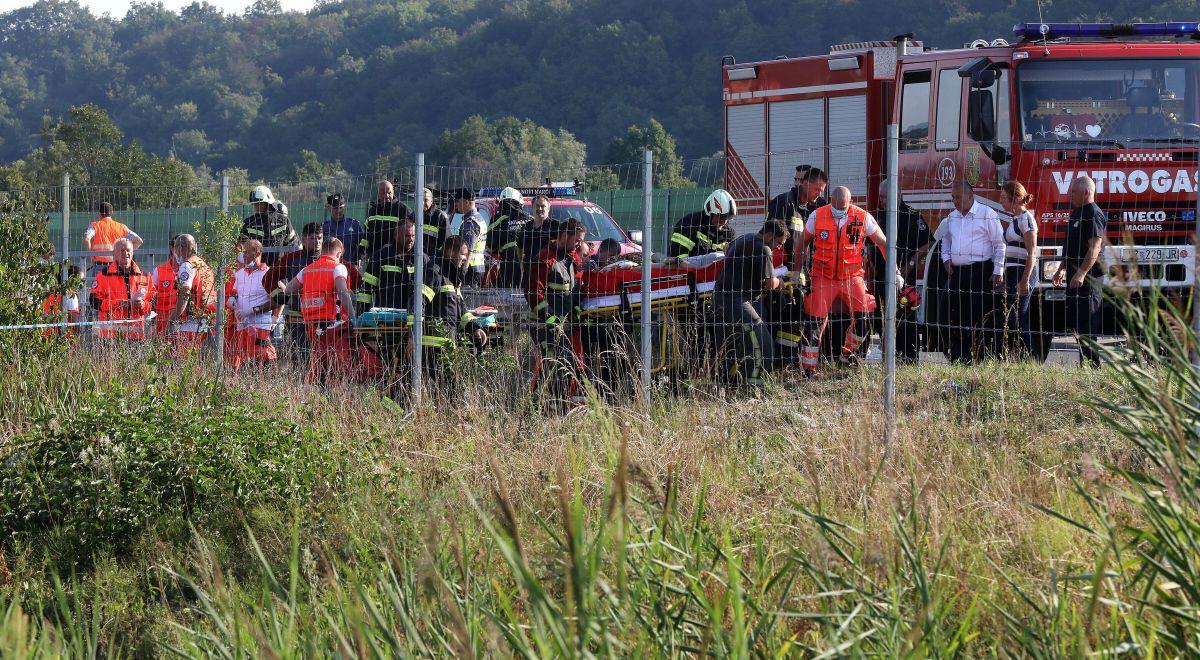 Chorwacki strażak mówi o akcji ratunkowej. "Nie spotkałem się z podobną tragedią"