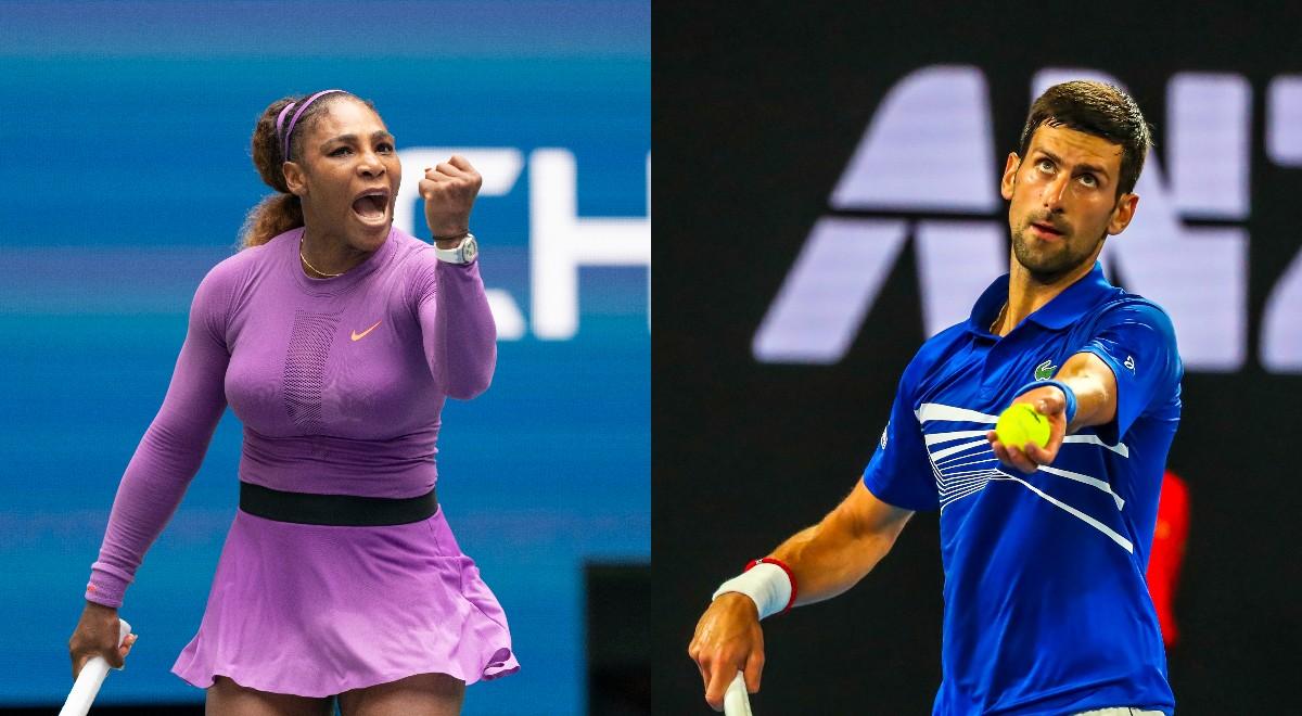 Serena Williams i Novak Djoković na liście startowej US Open. Jest komunikat organizatorów