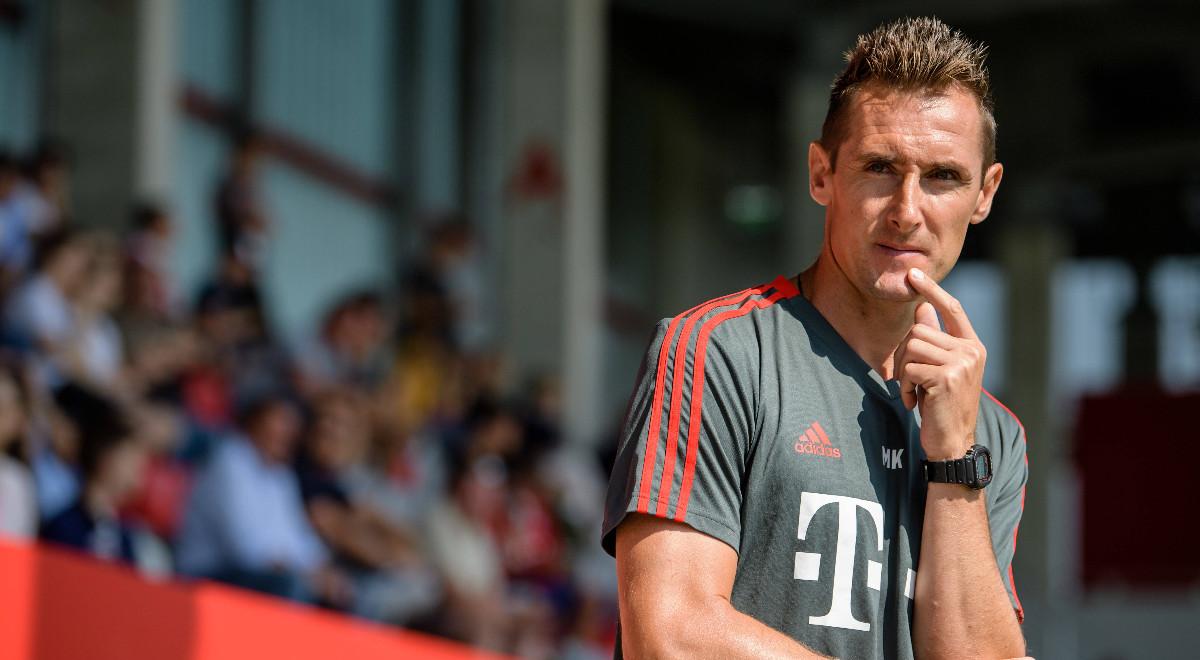 Bundesliga: Miroslav Klose asystentem trenera Bayernu. "Z Flickiem znamy się od czasów kadry"
