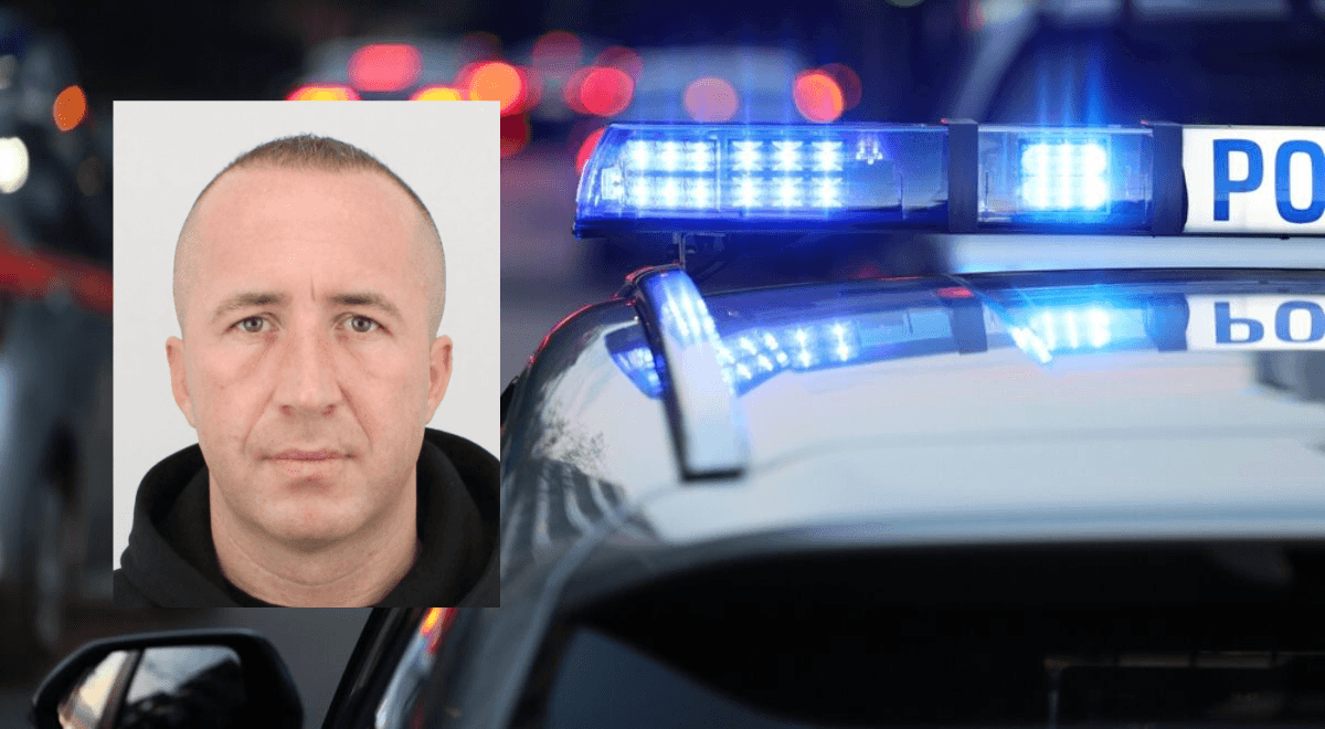 Czy poznajesz tego mężczyznę? Policja poszukuje 42-letniego obywatela Czech podejrzanego o zabójstwo