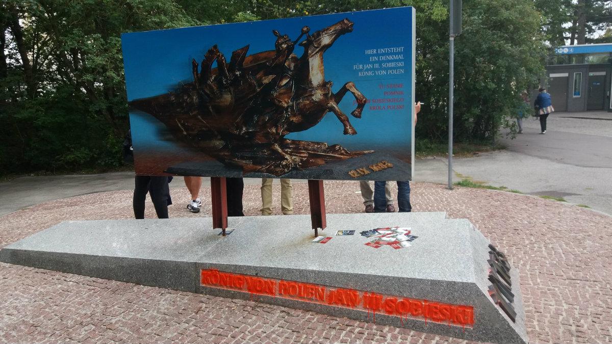 Wiedeń: zatrzymani ws. zniszczenia pomnika Jana III Sobieskiego