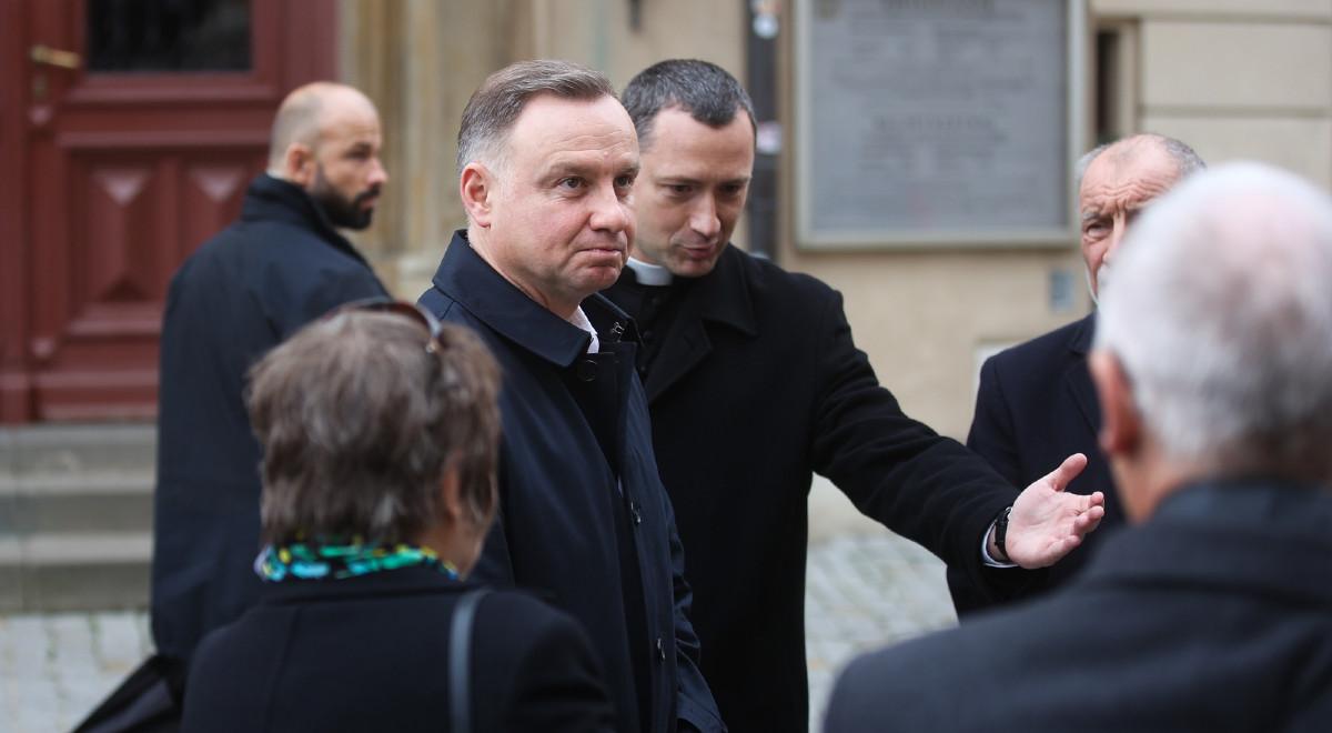 Kraków: prezydent Andrzej Duda odwiedził grób Lecha i Marii Kaczyńskich