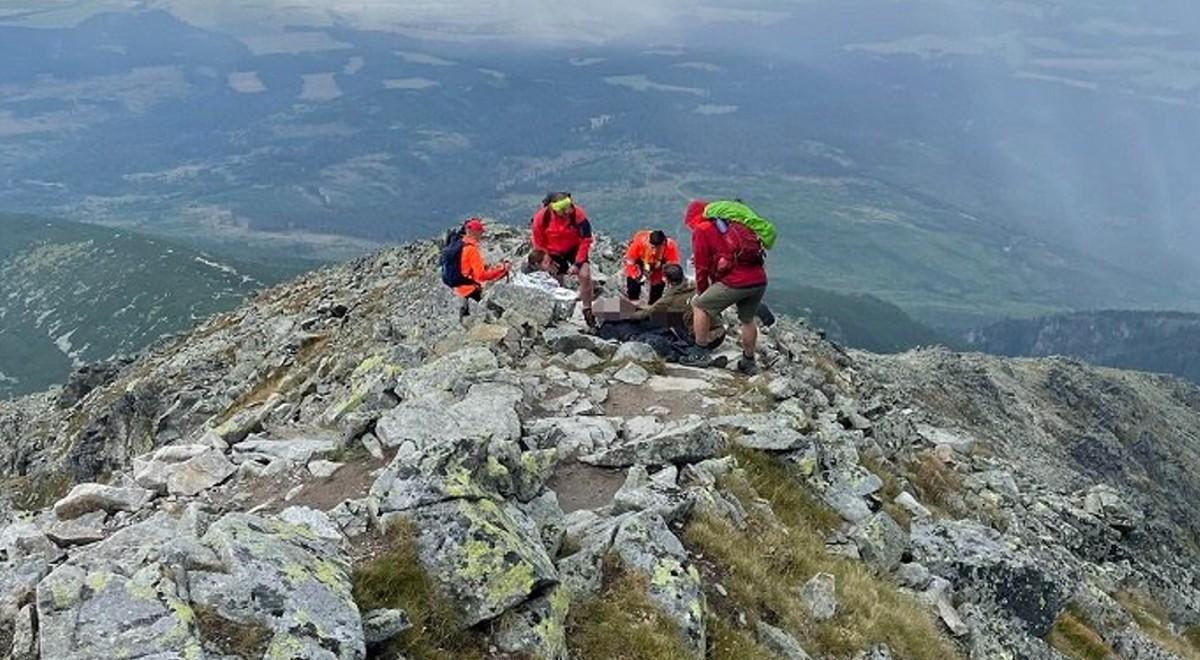 Tragedia w słowackich Tatrach. Polscy turyści porażeni piorunem