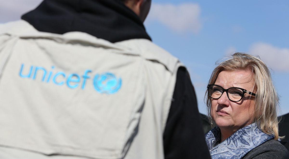 Minister Beata Kempa w obozie dla uchodźców w Al-Azrak. "Powinniśmy podnieść poziom finansowania poszczególnych projektów"