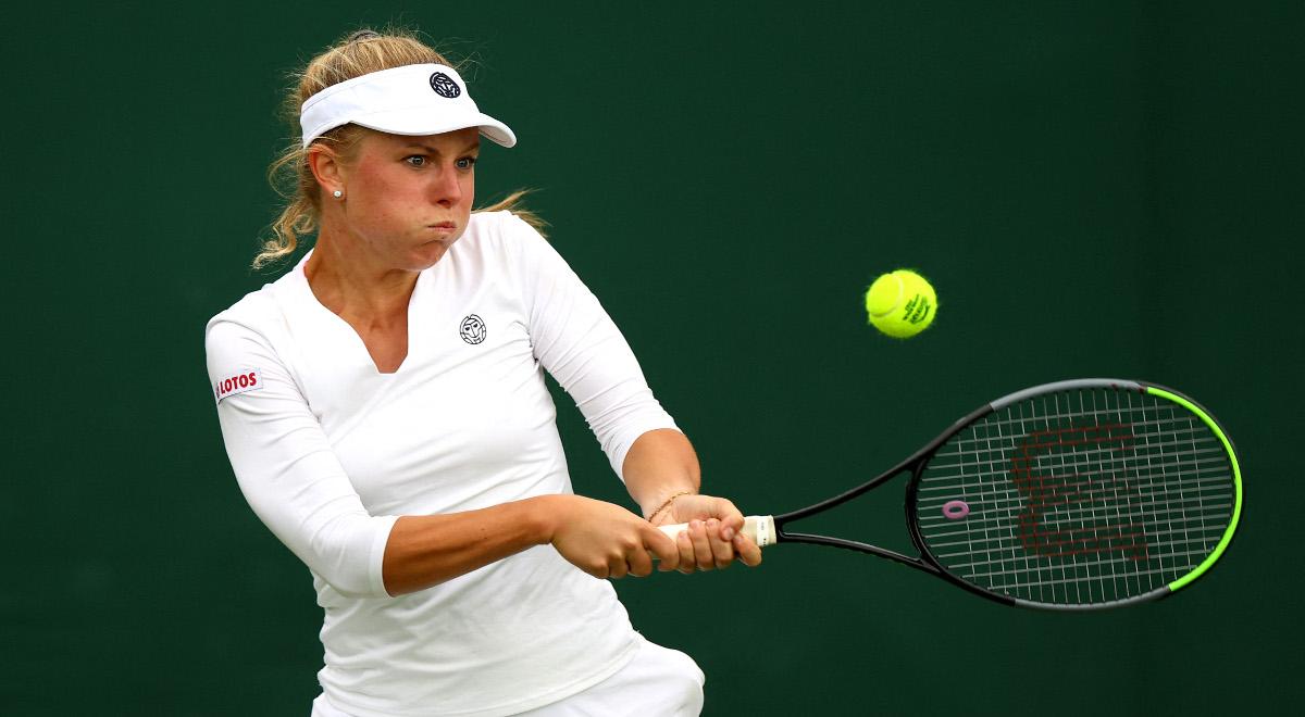 Wimbledon 2022: Magdalena Fręch gra dalej. "Musiałam dopełnić dzieła"