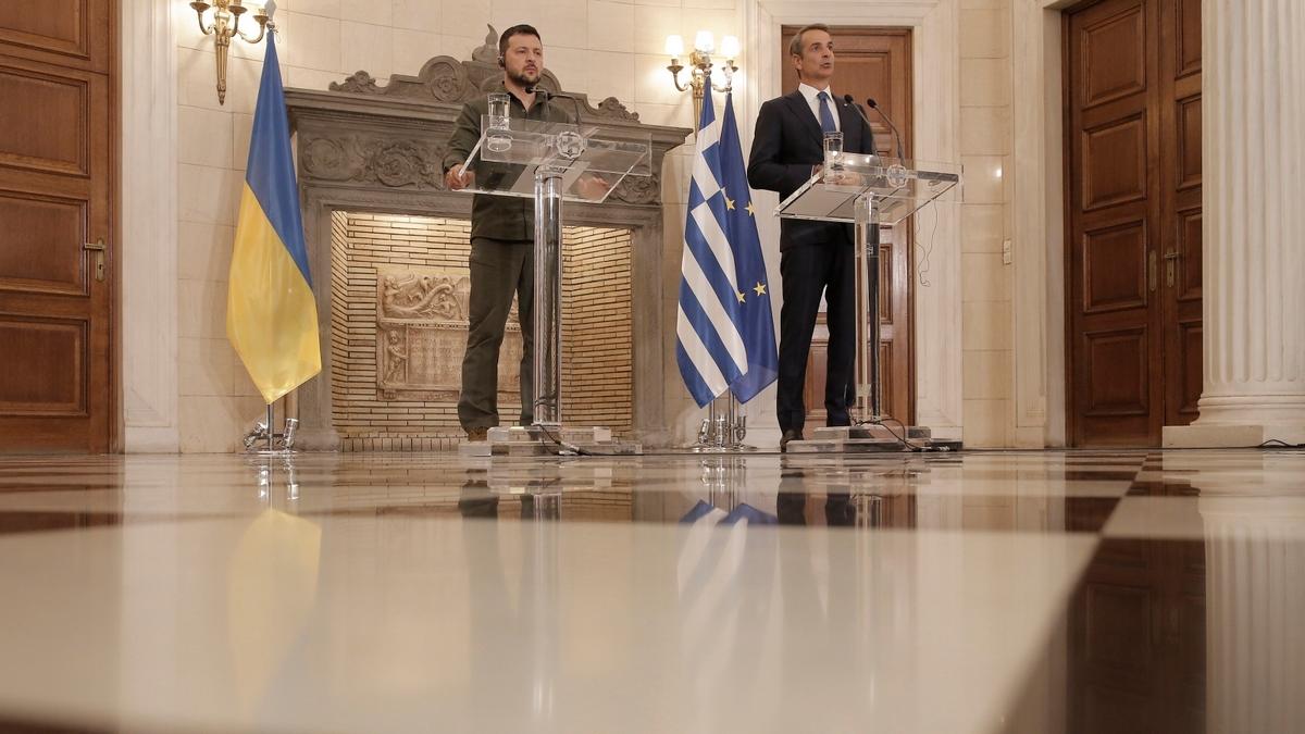 Silniejsze lotnictwo Ukrainy. Prezydent Zełenski przekazał wieści z Grecji