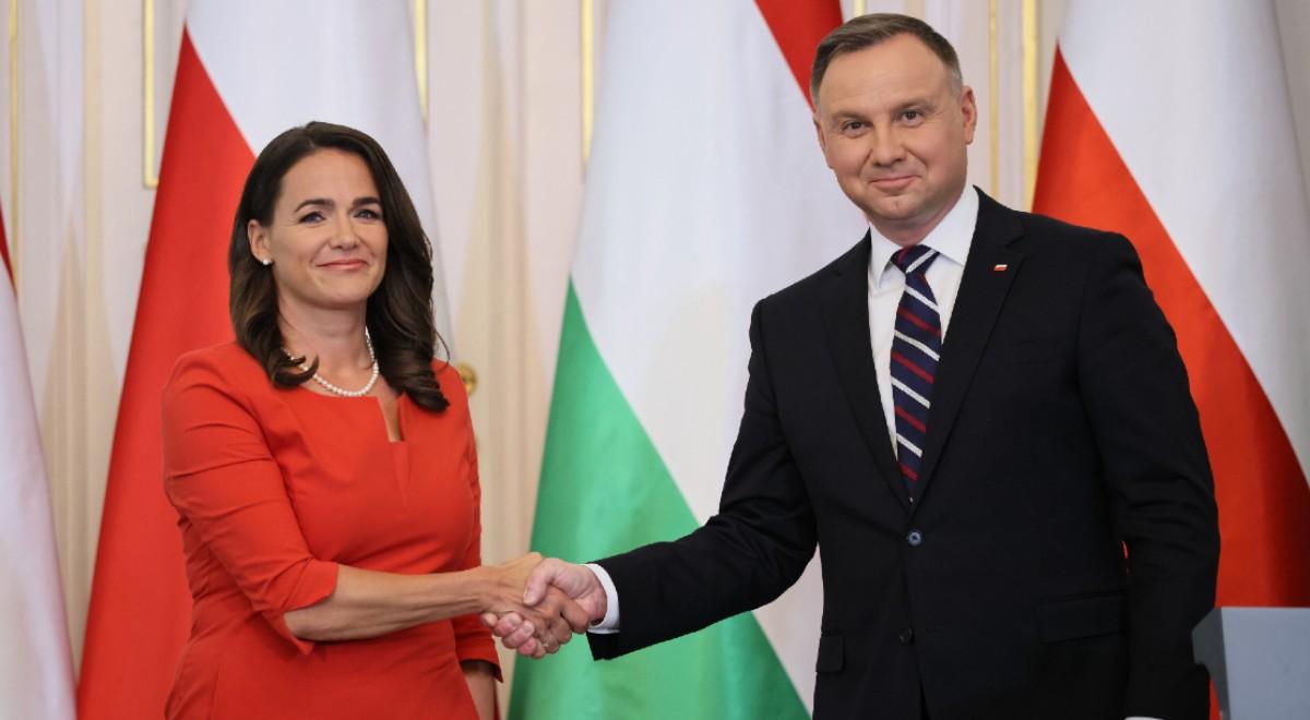 Spotkanie przywódców Polski i Węgier. Andrzej Duda poruszył temat embarga na rosyjską ropę