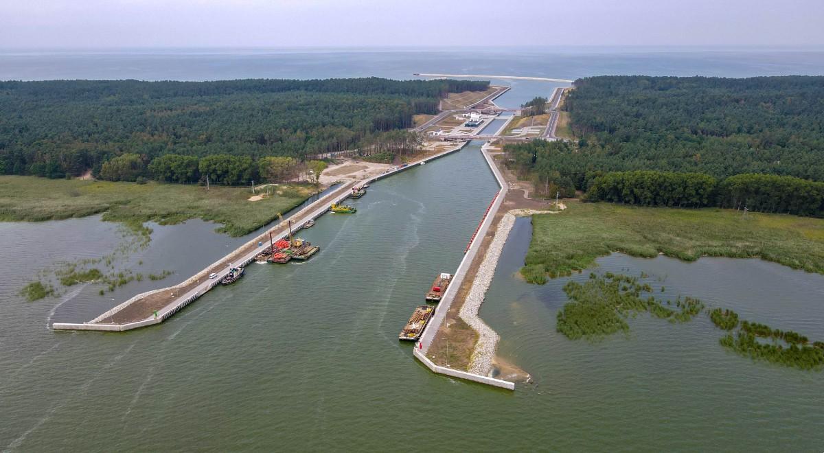 Kanał przez Mierzeję Wiślaną będzie dostępny dla żeglugi od 18 września. Jest potwierdzenie daty otwarcia