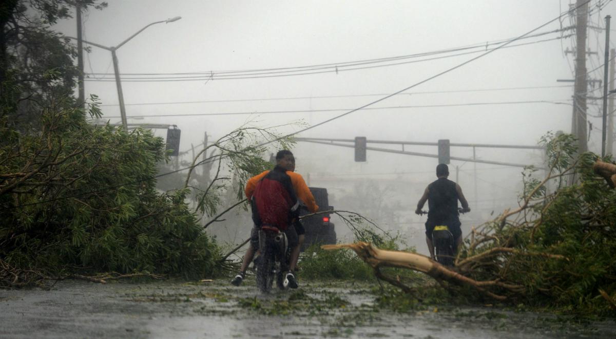 Ogromne straty po uderzeniu huraganu Maria. Portoryko walczy o przywrócenie energii elektrycznej