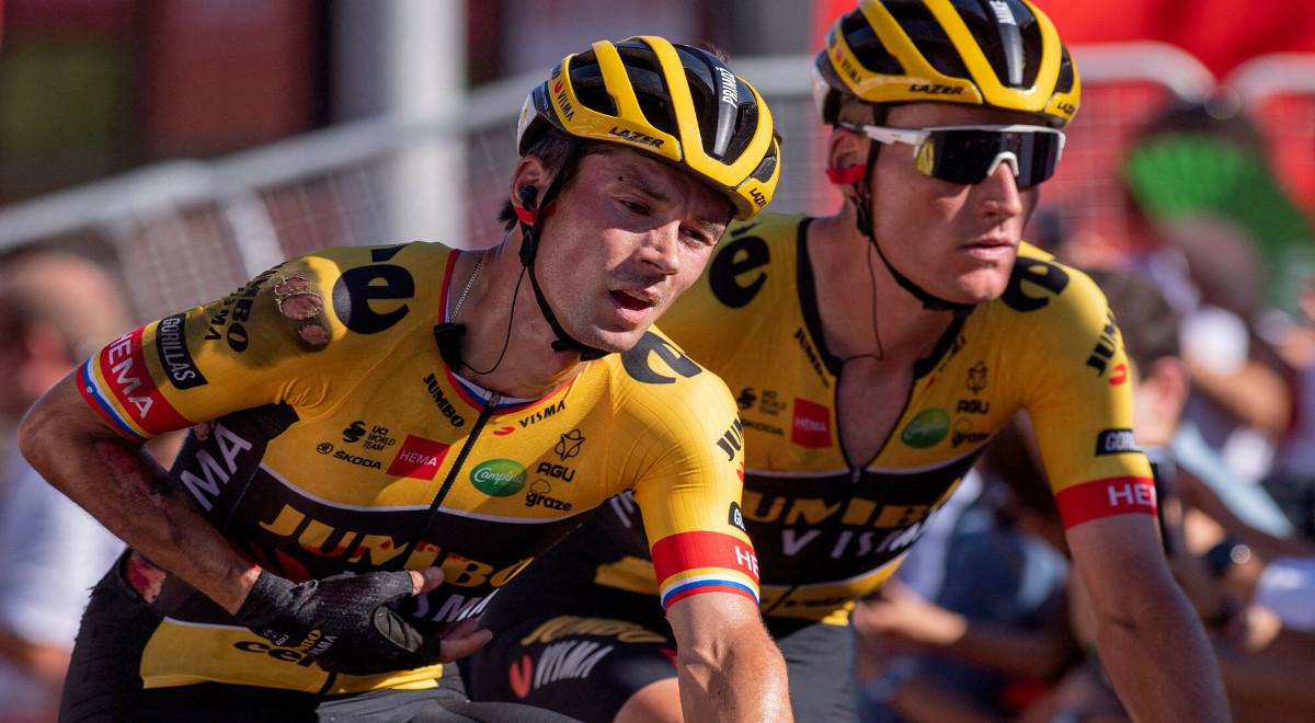 Vuelta a Espana: fatalne konsekwencje upadku. Primoz Roglić musiał się wycofać 
