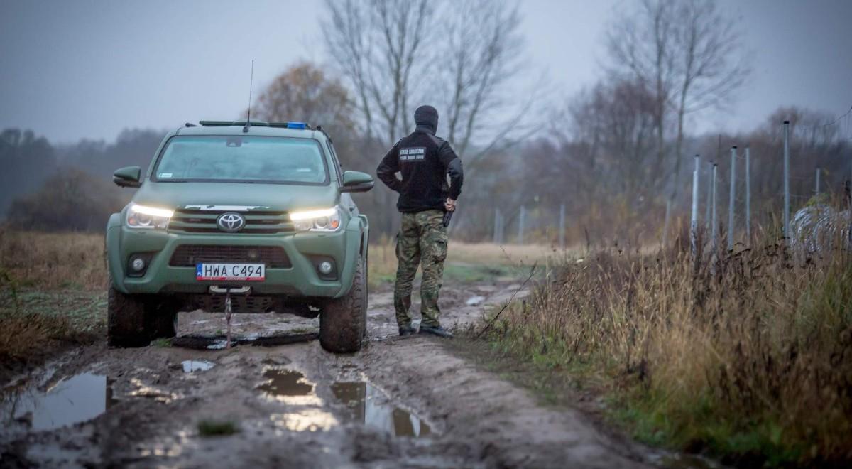 Sytuacja na granicy z Białorusią. Kolejna setka nielegalnych migrantów próbowała przedostać się do Polski