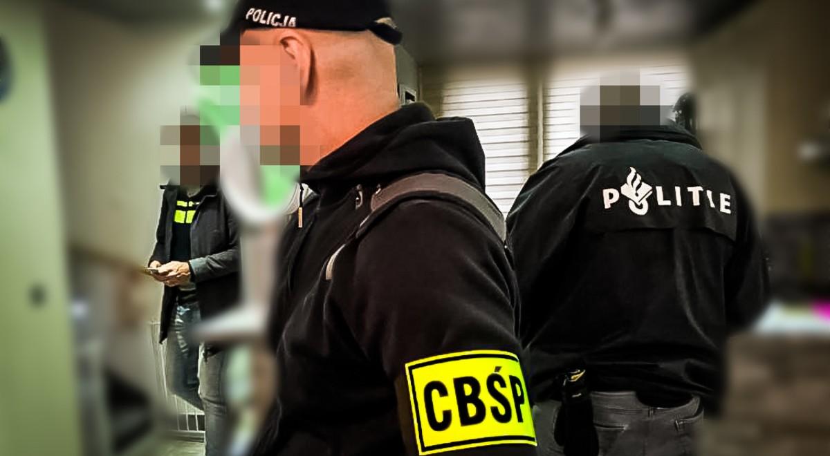 Holandia: CBŚP brało udział w rozbiciu gangu narkotykowego. Przestępcy zostaną sprowadzeni do Polski
