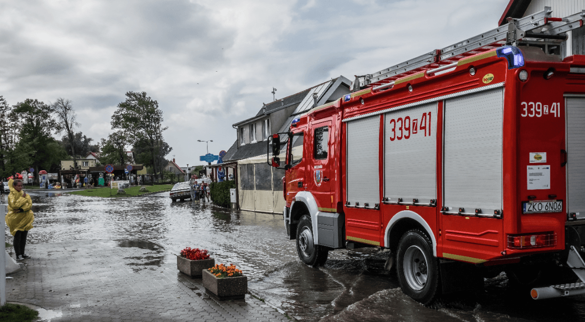 Burze przeszły nad Polską. Setki interwencji strażaków