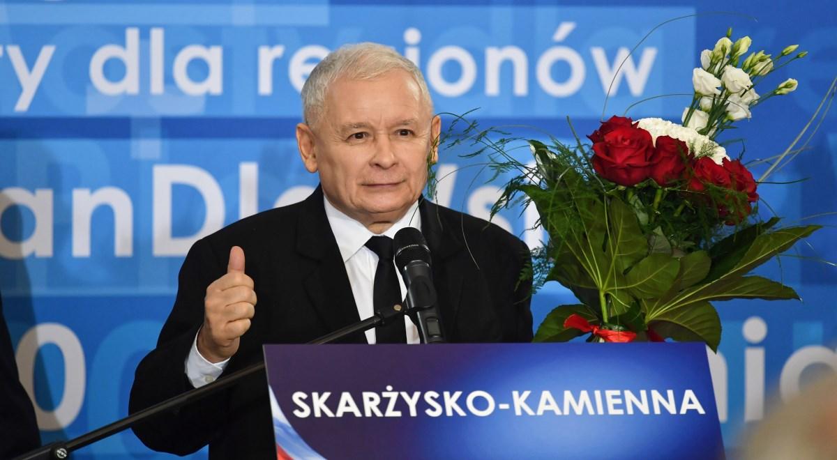 Jarosław Kaczyński w Skarżysku-Kamiennej: Polska przestała być państwem teoretycznym