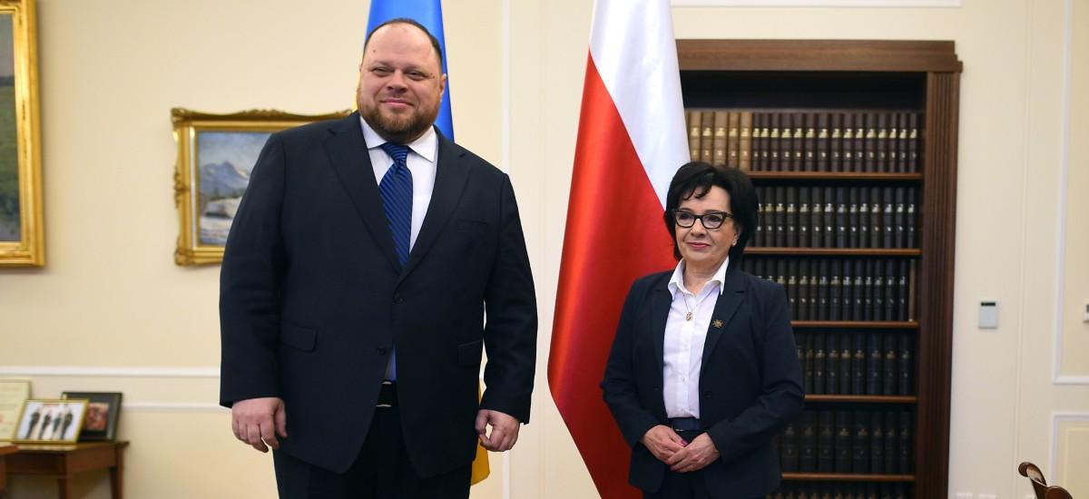 Przewodniczący Rady Najwyższej Ukrainy złoży wizytę w Polsce. Wystąpi przed polskim parlamentem
