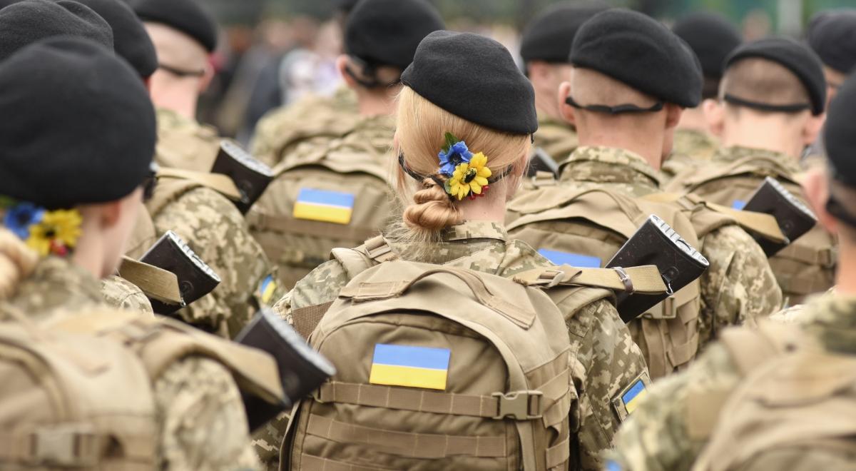 Kobiety garną się do służby w ukraińskim wojsku. W ciągu dwóch lat ich liczba wzrosła o 40 proc.