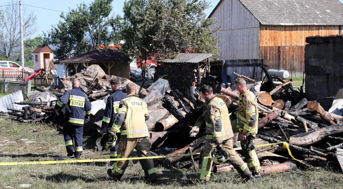 Rzecznik WOT: Terytorialsi są już w Nowej Białej, pomagają w usuwaniu skutków pożaru