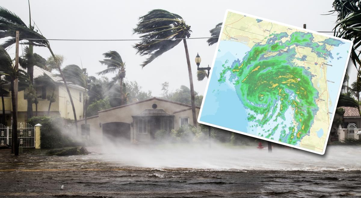 Idalia u wybrzeży Florydy. Potężny huragan ma dziś uderzyć we wschodnią część USA