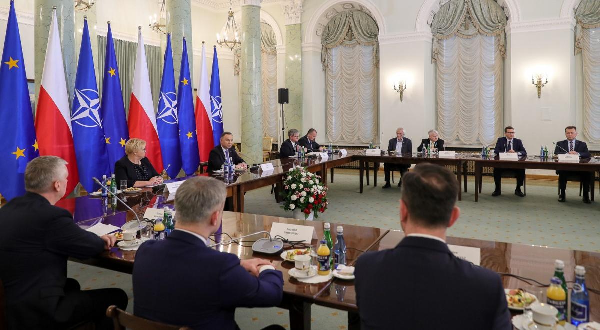 Prezydent zwołał na środę posiedzenie Rady Bezpieczeństwa Narodowego. Chodzi o eksplozje w woj. lubelskim