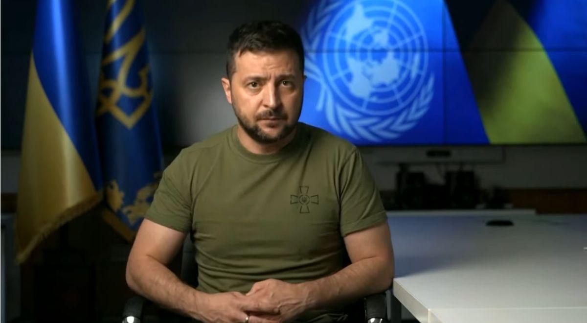 Zełenski wystąpił na forum ONZ. "Rosja powinna zostać uznana za sponsora terroryzmu"