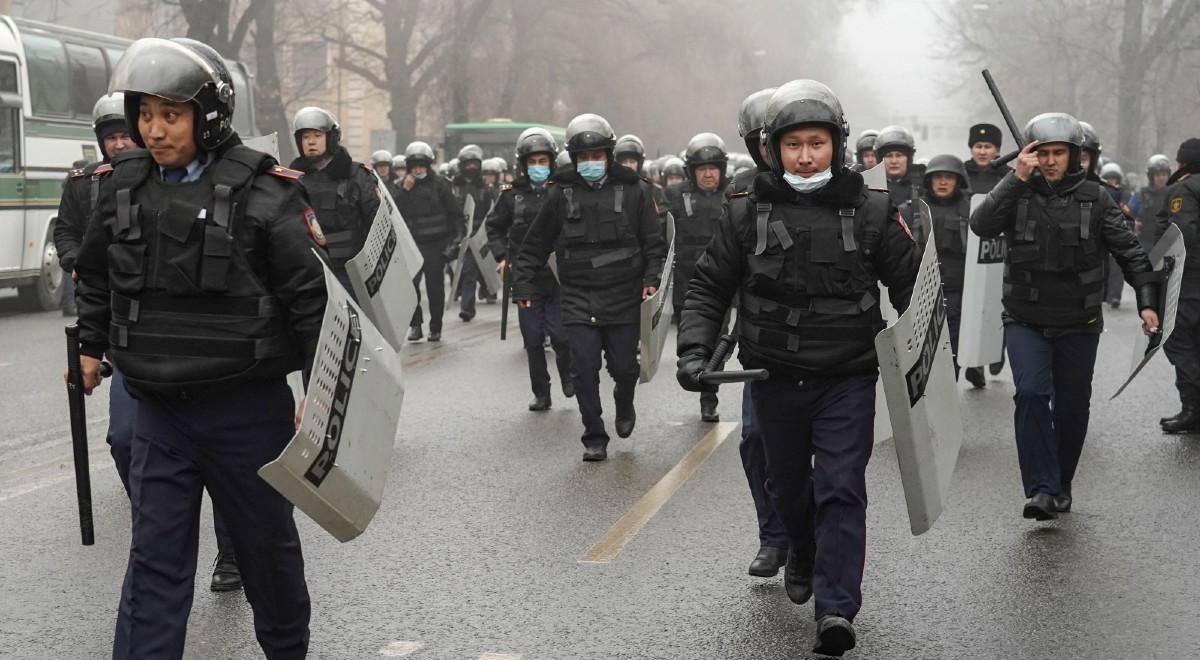 Nowe informacje z Kazachstanu. Policja aresztowała ok. 2 tys. osób