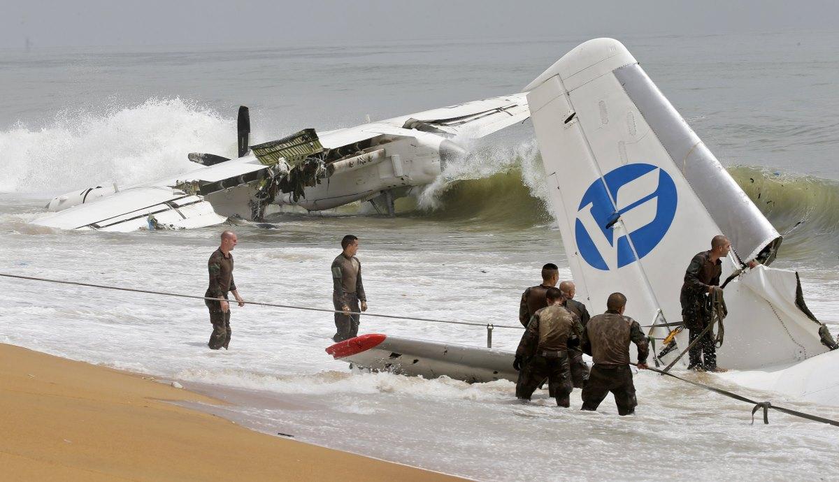 Wybrzeże Kości Słoniowej: samolot runął do morza, są ofiary śmiertelne