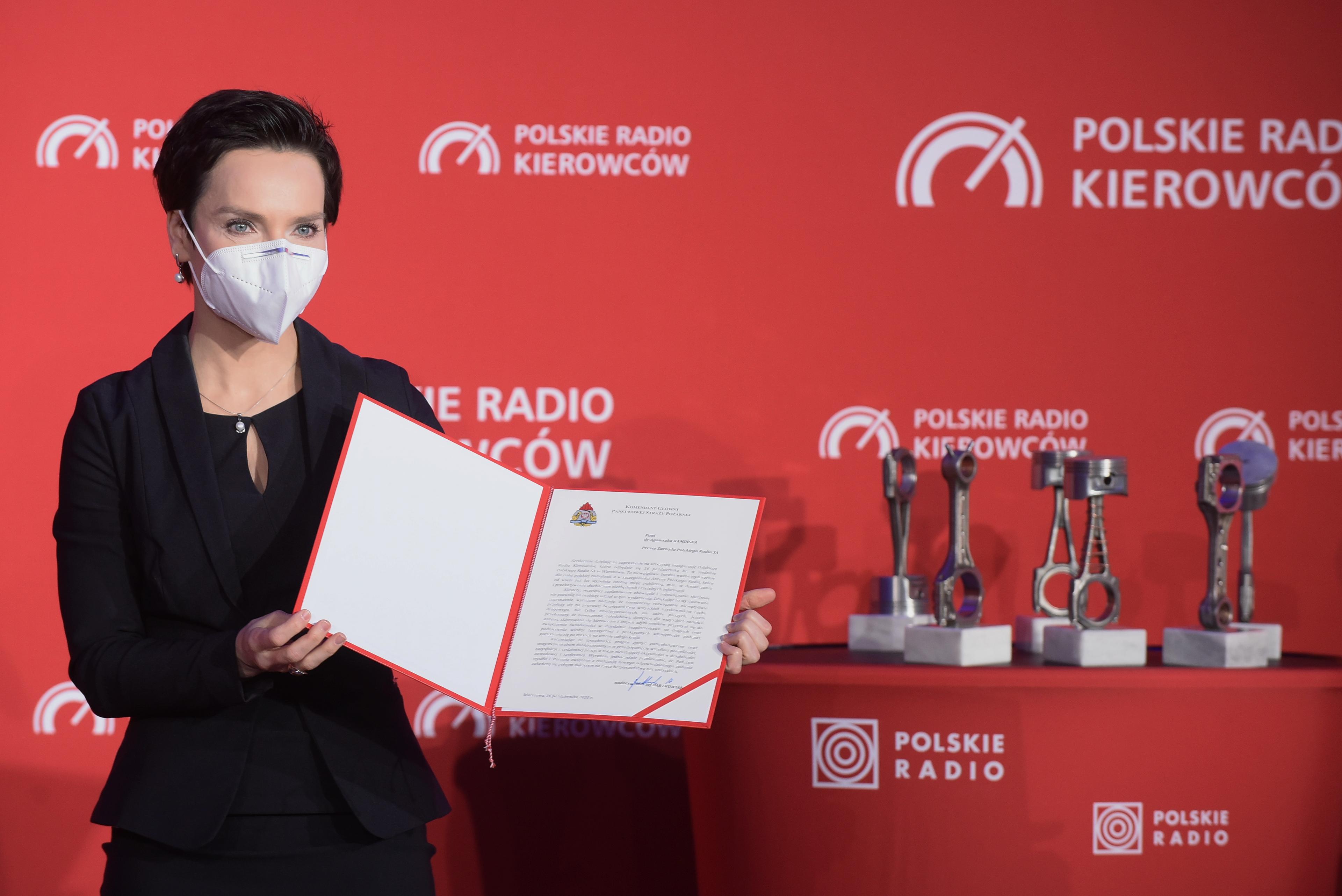 Prezes Polskiego Radia - Agnieszka Kamińska 