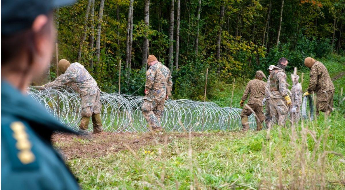 Na Łotwie wojsko będzie budować płot na granicy z Rosją. Ma być gotowy w przyszłym roku