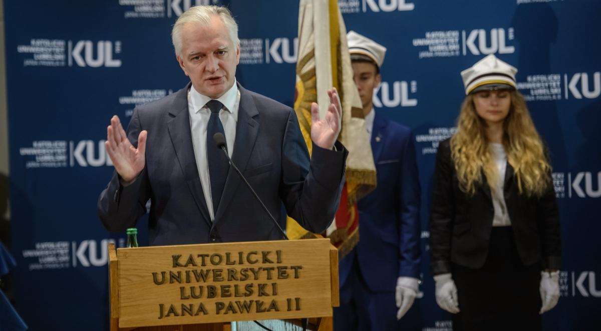 Jarosław Gowin na KUL: reforma znacząco zmieni system dotowania uczelni