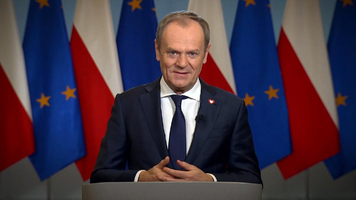 "Szczęśliwej Polski już czas". Noworoczne orędzie premiera Donalda Tuska 