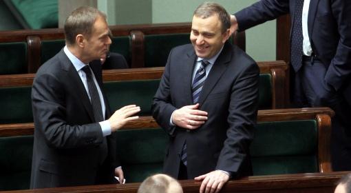 Konflikt Tuska ze Schetyną w PO. Marszałek przeprosił premiera?