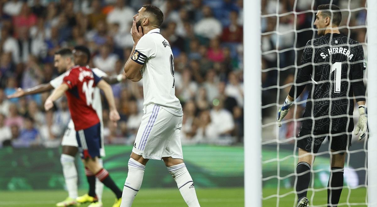 La Liga: Real Madryt traci punkty i prowadzenie w tabeli. Karim Benzema nie wykorzystał rzutu karnego