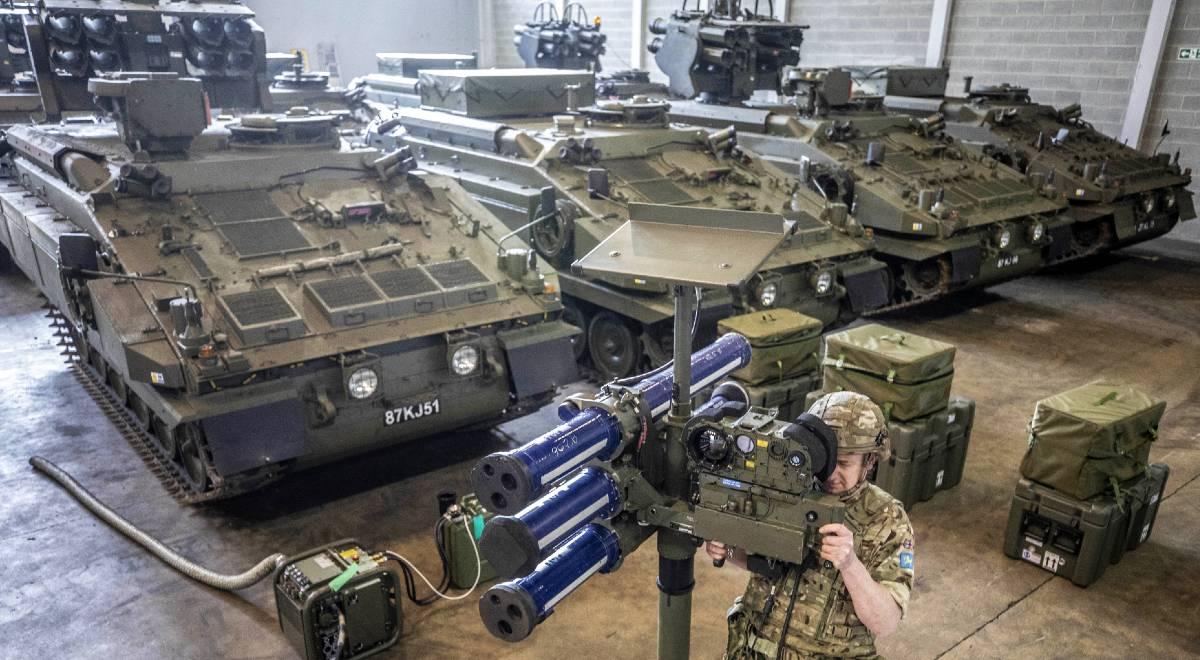 "Ogromne wzmocnienie zdolności bojowych". Wielka Brytania przekazuje Ukrainie zestawy przeciwlotnicze
