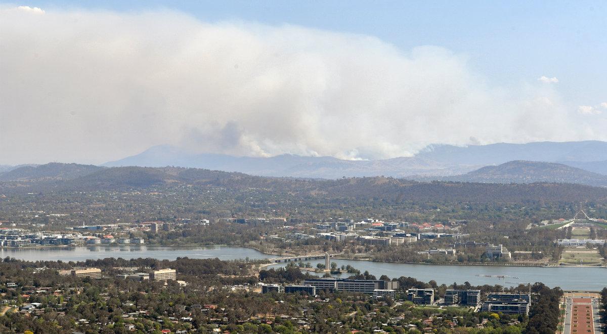 Stan wyjątkowy w stolicy Australii. "Pożary mogą wymknąć się spod kontroli"