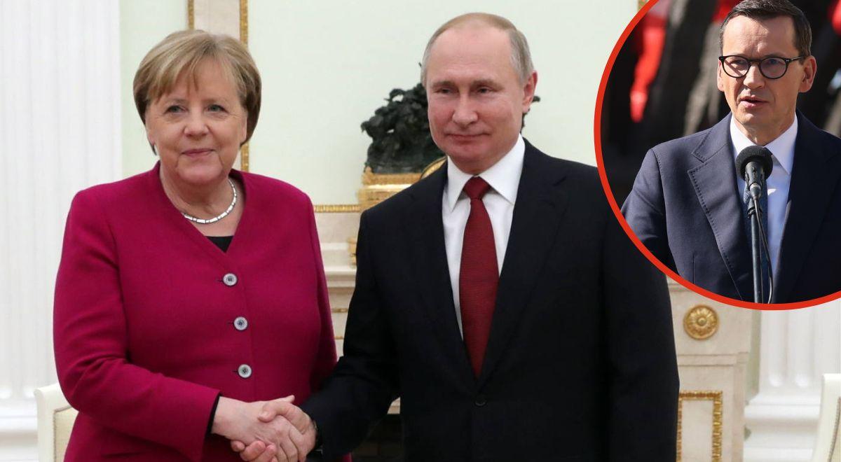 Morawiecki: tak, jak istniał pakt Ribbentrop-Mołotow, tak istniał  gazowy pakt Merkel-Putin