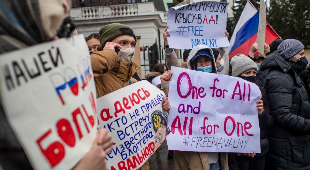 Świat solidaryzuje się z Nawalnym. Akcje poparcia na kilku kontynentach