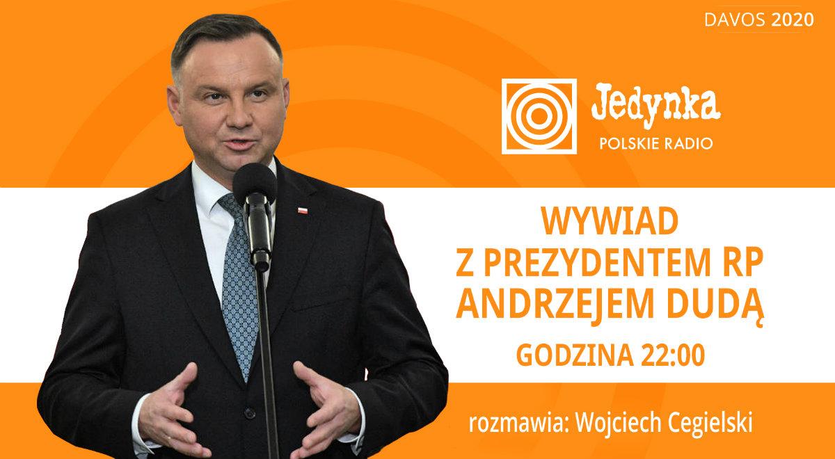Prezydent Andrzej Duda w specjalnym wywiadzie dla Programu 1 Polskiego Radia