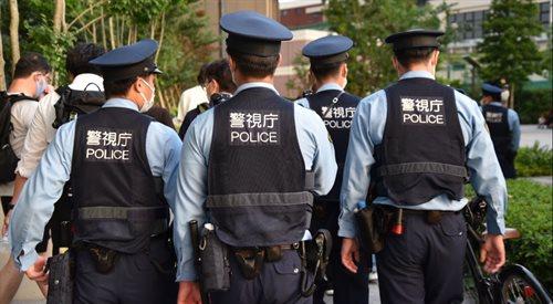 Policja z Tokai w prefekturze ...
