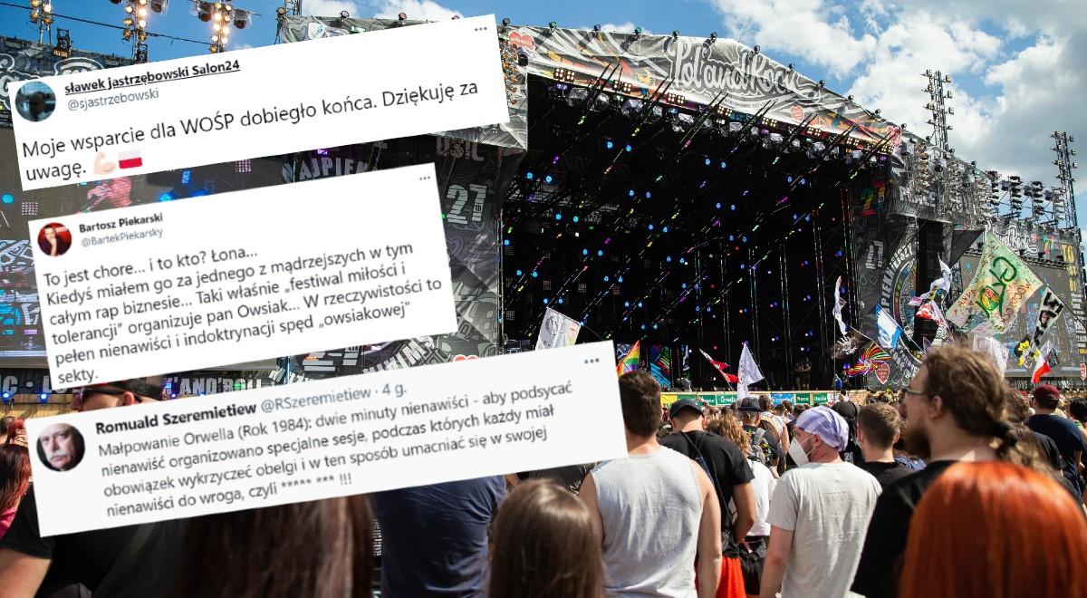 Tłum wykrzykiwał wulgarne hasło na festiwalu Pol'and'Rock. Oburzenie w mediach społecznościowych