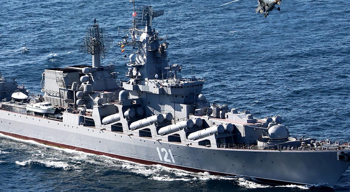 Operacja na wraku okrętu "Moskwa". Ukraiński wywiad: Rosjanie zabrali poległych, sprzęt i dokumenty