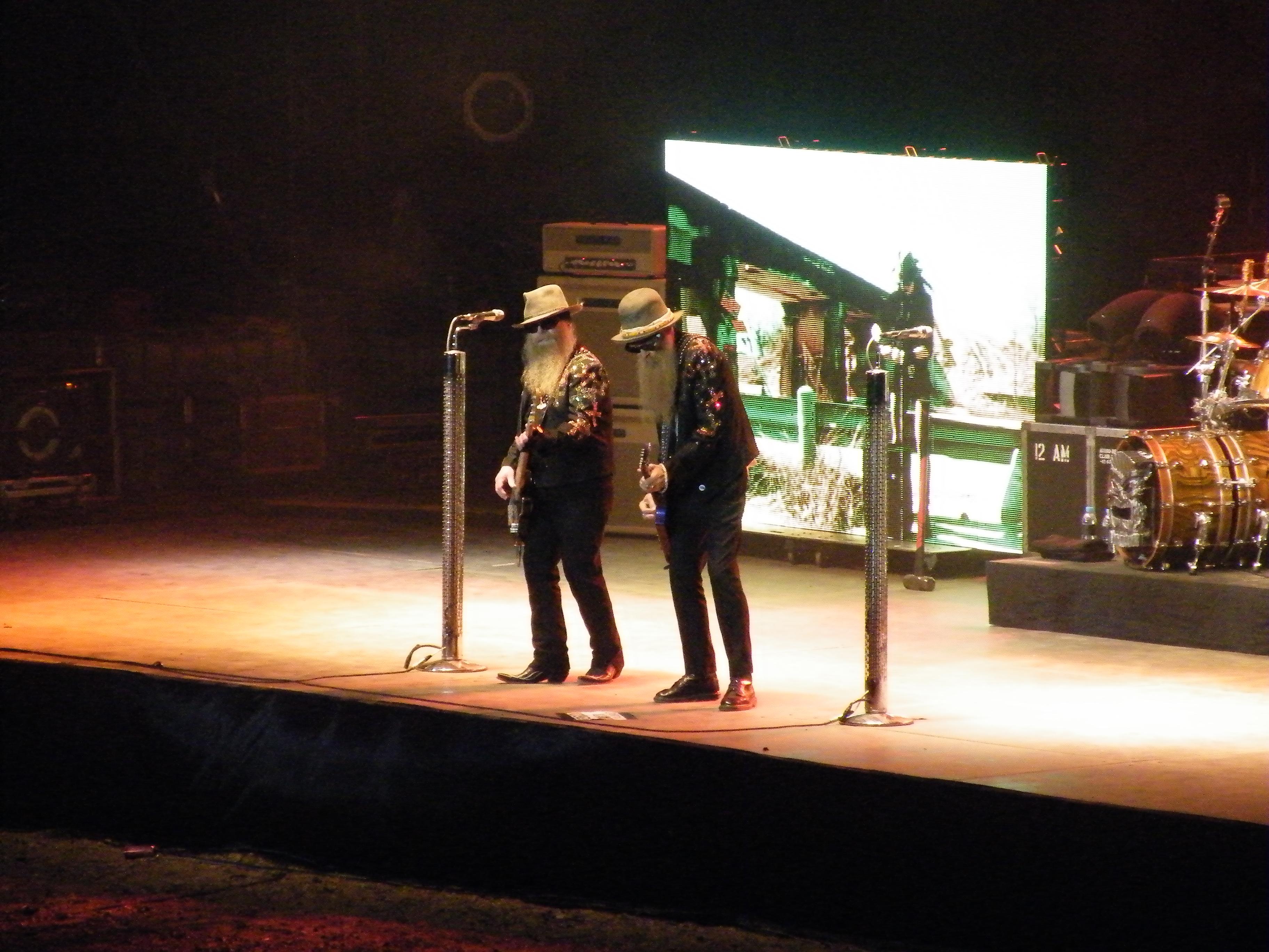 ZZ Top podczas koncertu Legend Rocka w Dolinie Charlotty