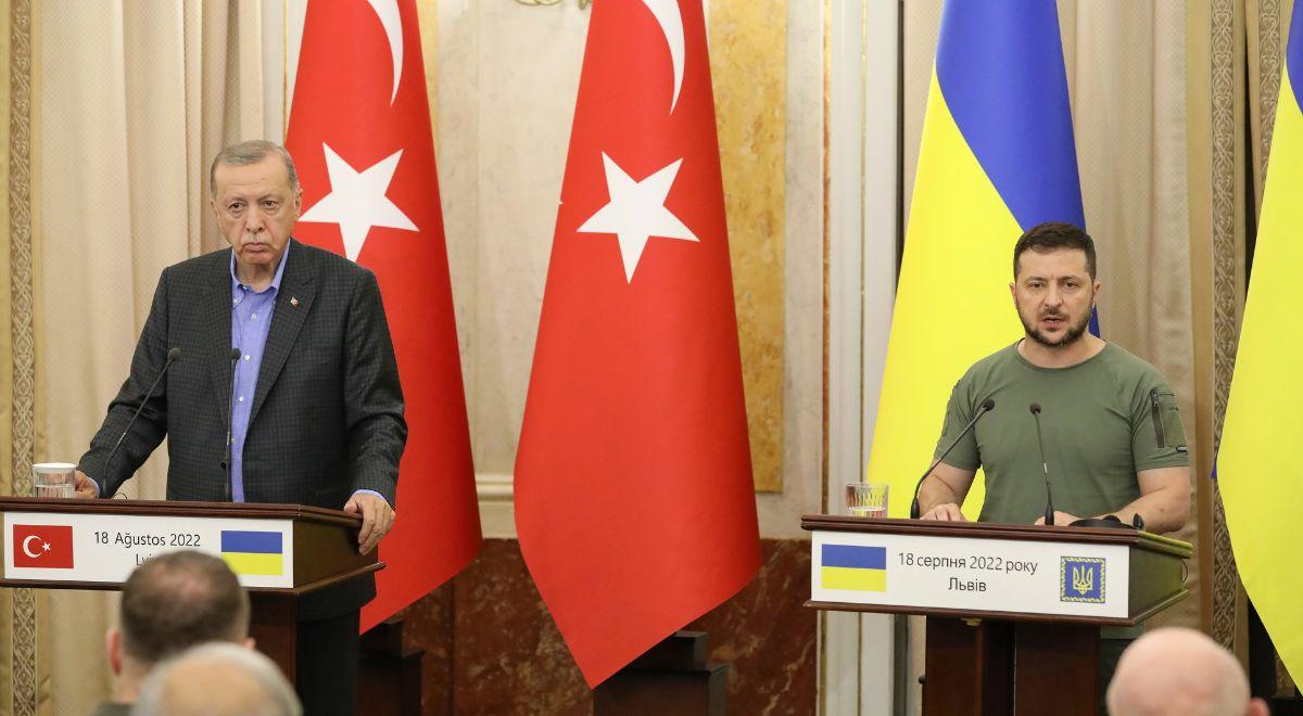 Spotkanie Erdogana z Zełenskim. "Ukraina jest wciąż strategicznym partnerem dla Turcji"