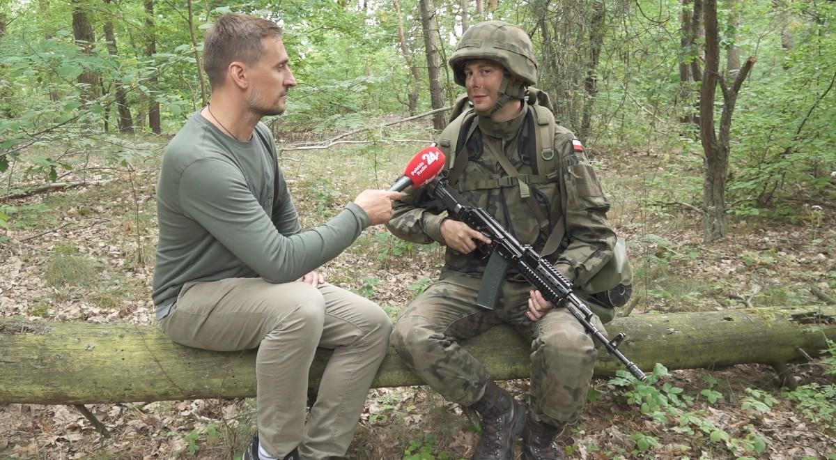 "Będziemy bronić Polski, jeśli zaistnieje taka konieczność". Ochotnik DZSW mówi, dlaczego stawia na wojsko